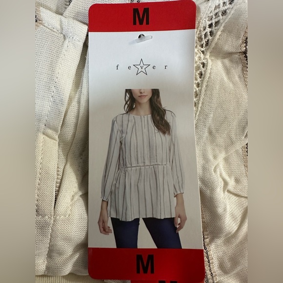 Ladies fever 3/4 length sleeve blouse NWT - Picture 5 of 6